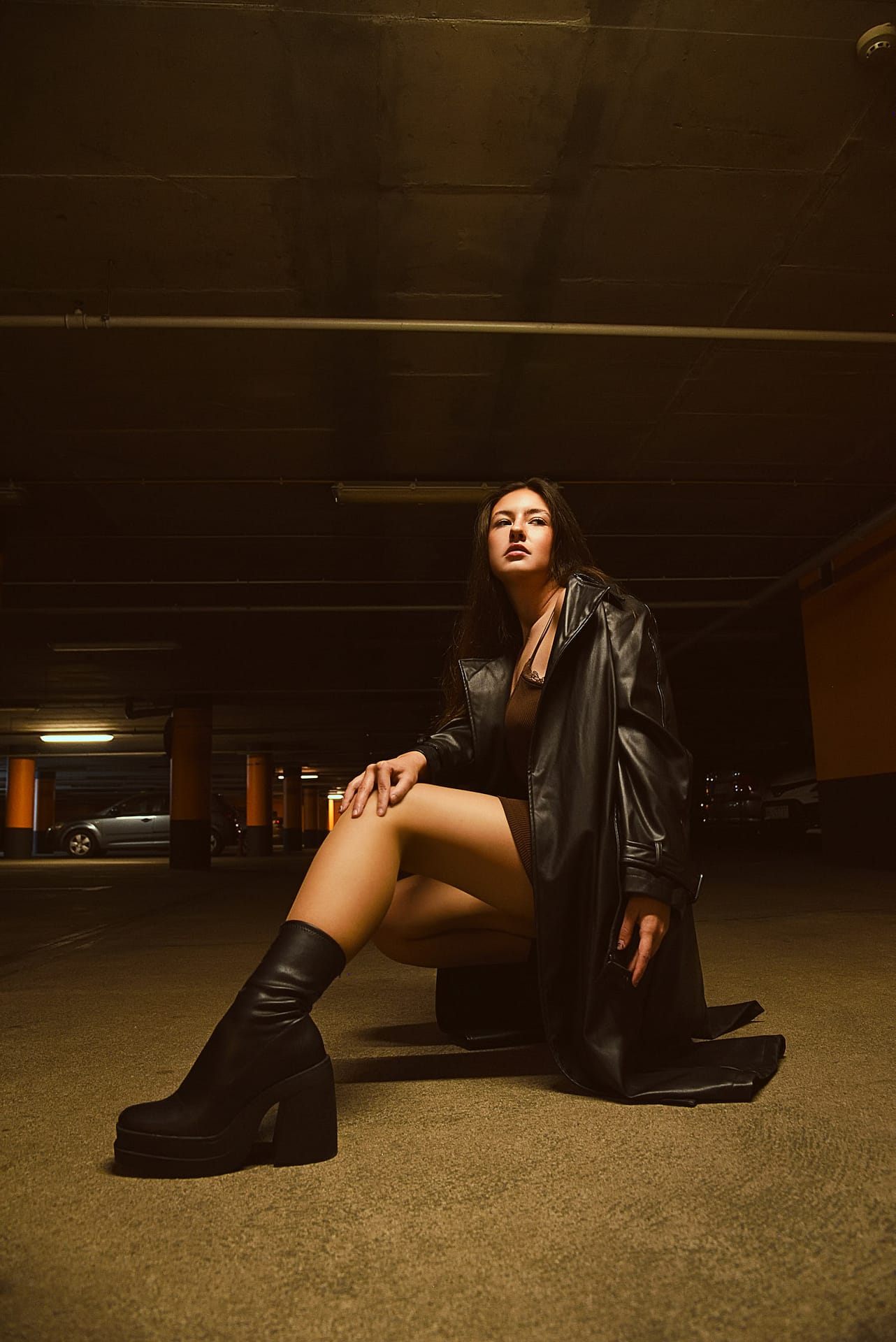 wieczorna sesja modowa z modelką w Gdyni wieczorna sesja zdjęciowa z modelką w Gdyni